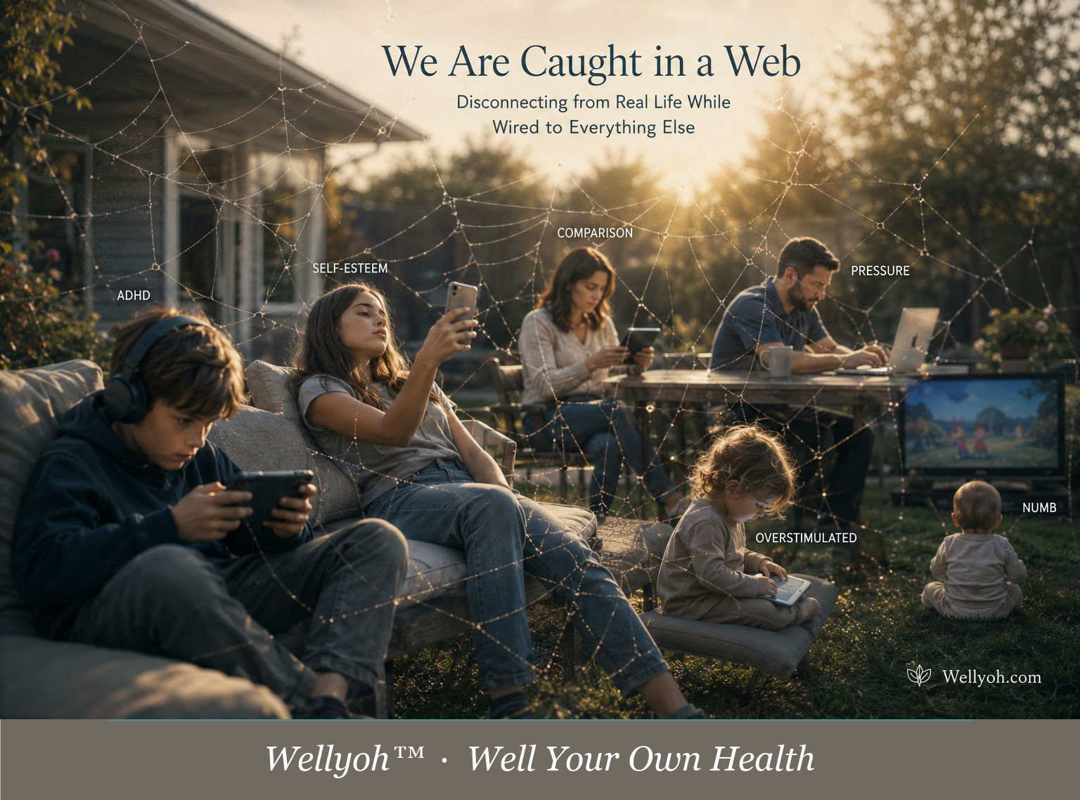 We Are Caught In A Web!