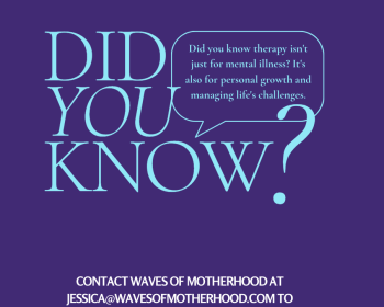 Waves of Motherhood: Therapy for Moms